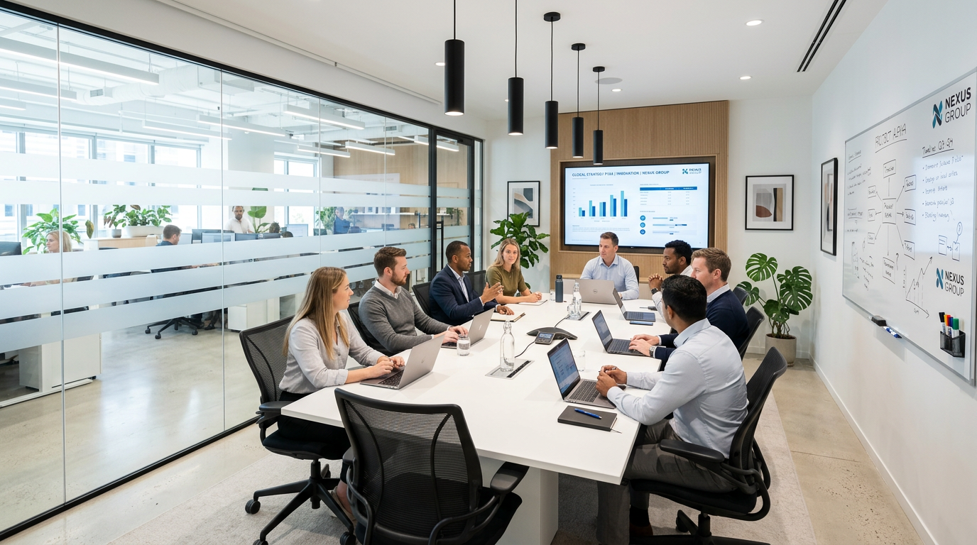 Modern conference room