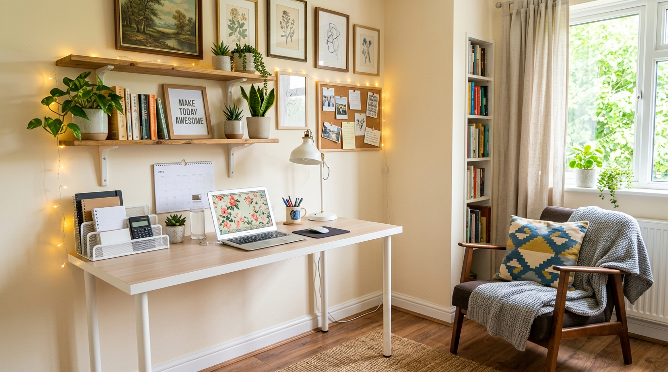 Budget-friendly home office makeover