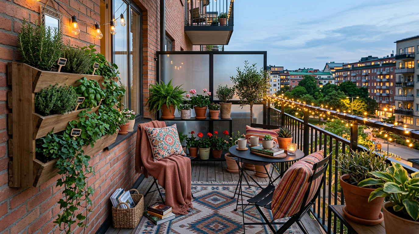 Balcony Decor Ideas for Apartment Dwellers